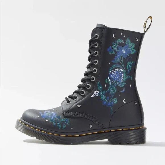 NWT Martens 1490 Celestial Floral Mystic Garden Boots, Final Price